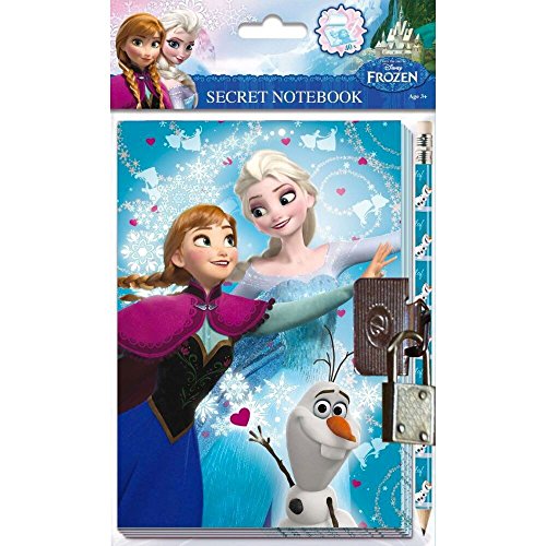 Preisvergleich Produktbild Frozen Eiskönigin Tagebuch mit Schloss & Bleistift 18x12 cm*NEU*OVP*