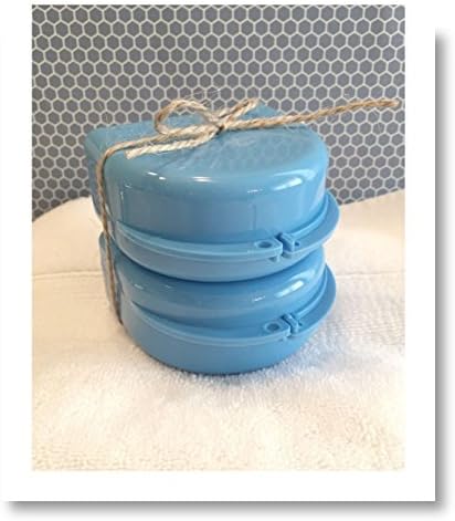 2 Pack- Snap Lock Retainer Case; Blue