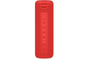 Xiaomi Portable Bluetooth Speaker(16W), Portable Speaker, Bluetooth 5.0 Connection, True Wireless Stereo, IPX7 Waterproof, Long Life Battery, Red, Italian Version