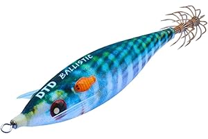 DTD Squid Fishing - Esca balistica luminosa, pesce reale 3.0B