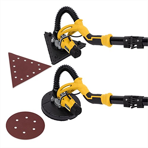 2in1 Kombi-teleskop Trockenbauschleifer Deckenschleifer Langhalsschleifer Wandschleifer POWX0477 - 4