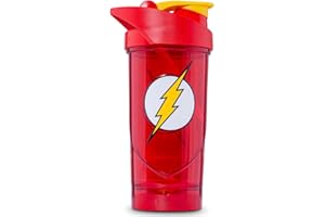 Shieldmixer Hero Pro Classic Shaker for Whey Protein Shakes and Pre Workout, BPA Free, 700 ml, Flash Classic