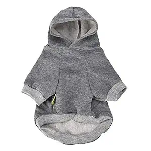 Pets Empire Pet Dog Jumpsuit Hood Cat Sweater Puppy T Shirt Warm Hoodies Coat Clothes (Colour May Vary)