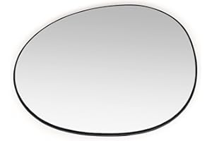 BSSTORE Glace de Rétroviseur pour Aygo, C1,107 de 2005 à 2014 (Gauche - Côté Conducteur)