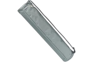 EXTRWORY Waterproof Full Zip Yoga Mat Bag, and Stylish, Gym and Sports Essential (Grey)