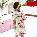 Baby-girls Princess Dress Raincoat Fashion Children Rainwear RetroStyle[A] S