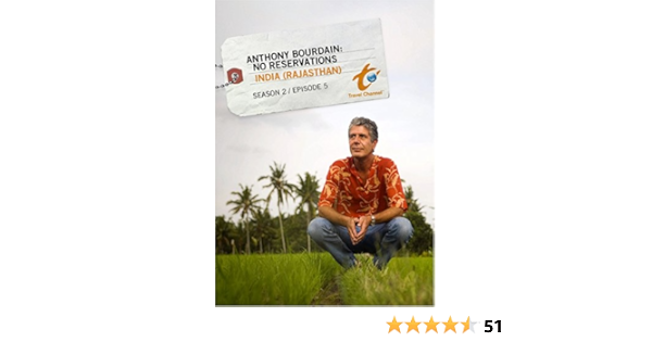 Anthony Bourdain No Reservations Season 2 Episode 5 India Rajasthan Amazon Co Uk Dvd Blu Ray