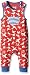 Kite Baby-Boys Seagull Animal Print Crew Neck Sleeveless Dungarees, Red, 0-3 Months