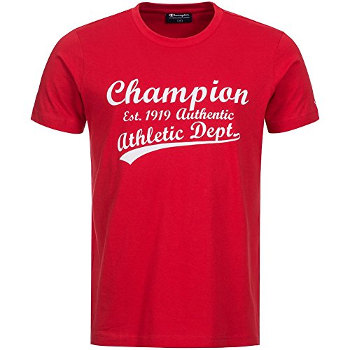 Preisvergleich Produktbild Champion Shirt Kurzarm Rot / Weiß S