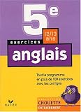 Image de Chouette Entraînement : Anglais, 5e - 12-13 ans (+ corrigés)