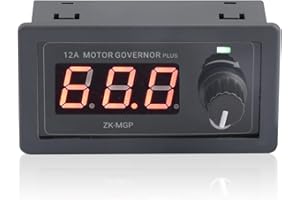 VOKTTA PWM DC Motor Drehzahlregler 5V 9V 12V 18V 24V 30V 12A 360W Einstellbarer Geschwindigkeitsregler MGP Motor Regler