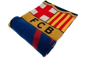 Forever Collectibles UK Limited FC Barcelona Blanket - Authentic La Liga - Imported from The EU