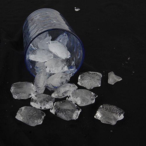 Gazechimp 12pcs Einweg Eiswürfelbeutel Kühlschrank 28 Würfel Kunststoff - 6