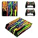 Produktbild Zhhlinyuan Replace Skin Sticker fur PlayStatio PS4 Pro Console+Controllers Vinyl Decal ZY0349