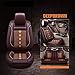 Produktbild XIAOPING Sitzkissen, Autositzkissen, Autoinnenbezug, All-Inclusive-Lederpolster, Autositzkissen (Color : Coffee Color)