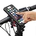 Produktbild MIMIEYES Bike Phone Halterung mit IP68 iPhone Wasserdichte Schutzhülle Motorrad Fahrrad Halter für iPhone, 360 Grad drehbar Touch Bildschirm Fingerabdrucksensor (7)