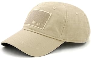 WAZOO SURVIVAL GEAR Wazoo Cache Cap | Travel, Tactical & Everyday Carry Cap | 6 Hidden Pockets for Emergency Cash, Documents, Keys and Tool