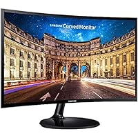 Samsung 23.5 inch (59.8 cm) Curved LED Backlit Computer Monitor - Full HD, VA Panel with VGA, HDMI, Audio Ports - LC24F390FHWXXL (Black) Samsung 23.5 inch (59.8 cm) Curved LED Backlit Computer Monitor - Full HD, VA Panel with VGA, HDMI, Audio Ports - LC24F390FHWXXL (Black)