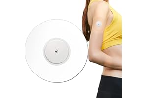 PPMAK Waterproof Freestyle Sensor Covers for Libre 2,3-60 PCS CGM Adhesive Patches-Tape No Glue On The Center