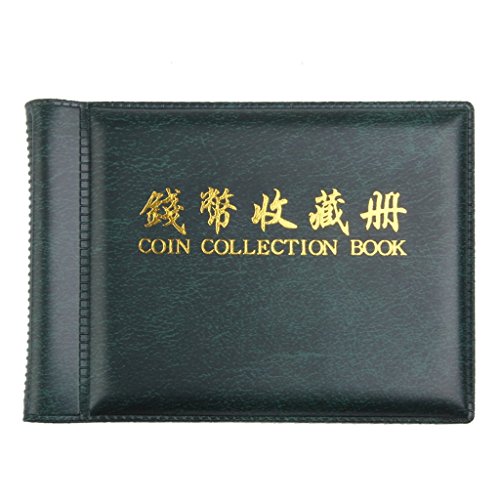 Coin Collection Album 60 Coin Holders Can Hold 50P and 2 Pound Coins