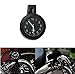 Produktbild ICTRONIX 7/8'' 1''Universal Motorraduhr Uhr Uhren Ziffernblatt für Motorrad Fahrrad Lenkeruhr Fahrrad Schwarz