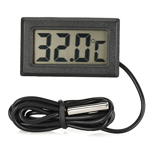 LCD-Display leicht zu lesen Digital Innen/Außen-Thermometer
