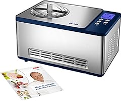 UNOLD Eismaschine Schuhbeck exklusiv, mit Kompressor, 1,5 Liter Eiscreme, 48818