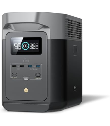 EF ECOFLOW 800W Alternator Charger with Delta 2 Portable Power