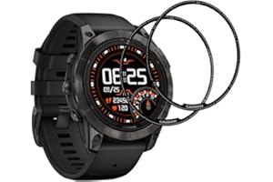Camokia 2 Stück,Ultra dünn Schutzfolien für Garmin fenix 7X Pro Panzer, Blasenfreie Tempered Glass für Garmin fenix 7X Pro Solar/7X Pro Sapphire Solar Panzerfolie Displayschutz