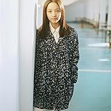 Derkang Fashion Stars Ladies Hooded Raincoat Rain Jacket Rainwear Fast Dry Lovely Lady Girls Women Cute