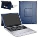 Produktbild Lenovo Miix 720 Hülle,Mama Mouth 2-in-1 Abnehmbare PU-lederne Case hülle mit Standfunktion für Lenovo MIIX 720 30,48cm (12 Zoll QHD IPS) Tablet-PC,Blau