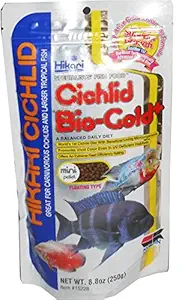 Hikari All Life Stages Cichlid Bio-Gold Plus Mini Pellet Fish Food, 250 g