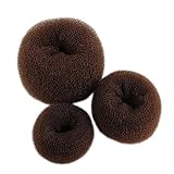 Cantidad: 3 unidades. Namgiy Juego de peluquería trenzada para hacer moños y moños, 3 piezas, para el trabajo escolar, la vida diaria, yoga, bailes