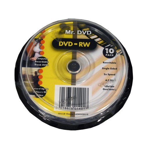 Preisvergleich Produktbild Strand 10PK Herr DVD – RW 2 Stunden Tortenplatte