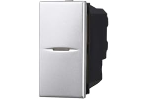 ZOREI Serie Civile Compatibile Con Bticino Axolute (Invertitore, Grigio)