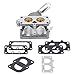 Produktbild Qiilu QL04035 Vergaser Vergaser mit Dichtung für Briggs 0026 Stratton 791230 699709 499804