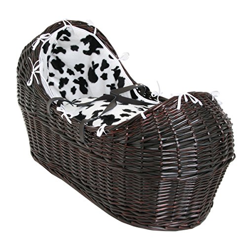 Isabella Alicia Born To Be Wild Cow Izzy Pod Moses Basket
