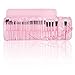 TopSuper Wood 32Pcs Makeup Brushes Kit Professional Cosmetic Make Up Set. Pink