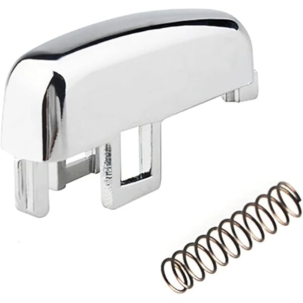 BIAREN Handbrake Button Switch Replacement Kit Silver Chrome For 