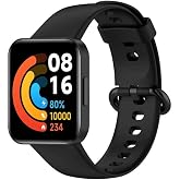 Coverzone Xiaomi Redmi Watch 2 Lite ile uyumlu Saat Kayışı Ent Kaliteli Redmi Watch 2 Lite ile uyumlu Spor Saat Kontrast Renk