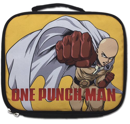 Lunch Bag - One Punch Man Saitama Punch Toy Licensed ge11302