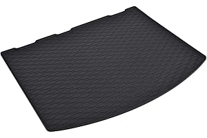 FABBRI 3 DI FABBRI MARCO & C SNC F47B -408010 - Tappeto in gomma protezione bagagliaio, gomma inodore, su misura compatibile con Kuga II dal 2013-2016, Kuga Restyling dal 2016-2020 (Posizione superiore e inferiore)