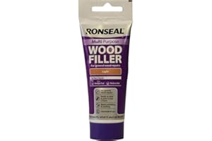 Ronseal RSLMPWFL100G 100g Multi-Purpose Wood Filler Tube - Light