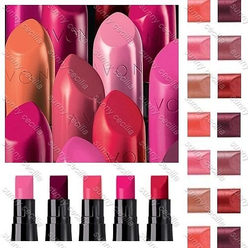 10 x AVON ASSORTED Mini Lipstick Samples, Hen Party / Travel Size, MIXED COLOURS