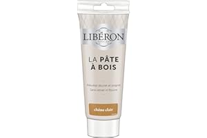 LIBÉRON LIBERON Pâte à bois - Réparation du bois, Chêne clair, 250g