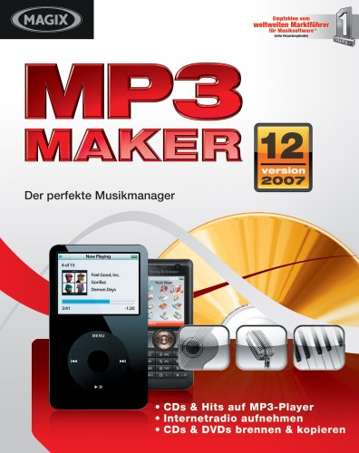 Preisvergleich Produktbild MAGIX mp3 maker 12