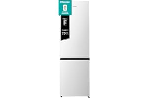 Hisense Rb329N4Awe Frigorifero Combinato A Libera Installazione, Total No Frost Con Ventilazione Multiflow, Bianco, Altezza 180 cm, Capacità Netta da 255 L