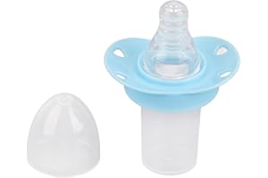 SOCOBETA Mangeoire à médicaments pour bébé, mangeoire à médicaments sûr et non toxique avec tétine sans BPA Capacité de 10 ml sans odeur ni odeur pour le nouveau-né