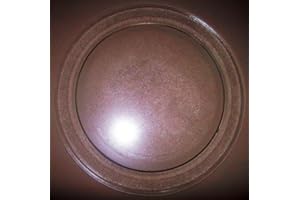 ZAHL-WENIGER Ingbertson® Mikrowellenteller Drehteller 360mm Glasteller für Mikrowelle Ersatzteller Ersatz-Drehteller