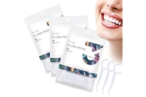 ‎Y-KELIN Y-Kelin 300 Stück Zahnseide Sticks - Speziell für Backenzähne - Zahnreinigung der hinteren Zahnzwischenräume - Zahnstocher